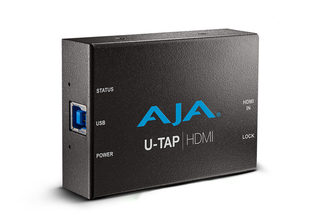AJA U-TAP HDMI: USB 3.0 Powered HDMI Capture