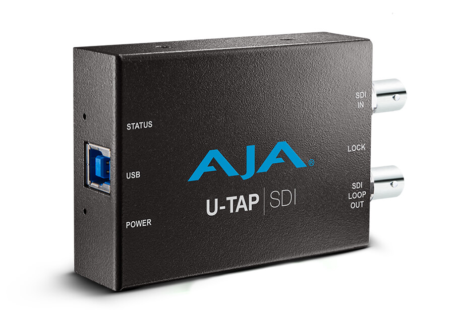 AJA U-TAP SDI: USB 3.0 Powered SDI Capture