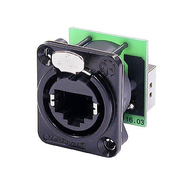 RJ45 CAT5  Chassi