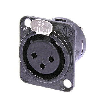 XLR-3 Chassie Svart HONA
