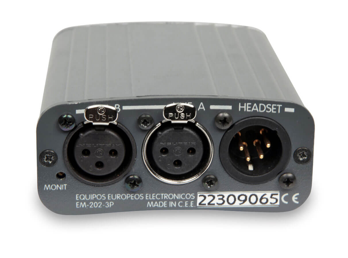 Altair EM-202 3P Dual Channels Beltpack , XLR 3 PINS