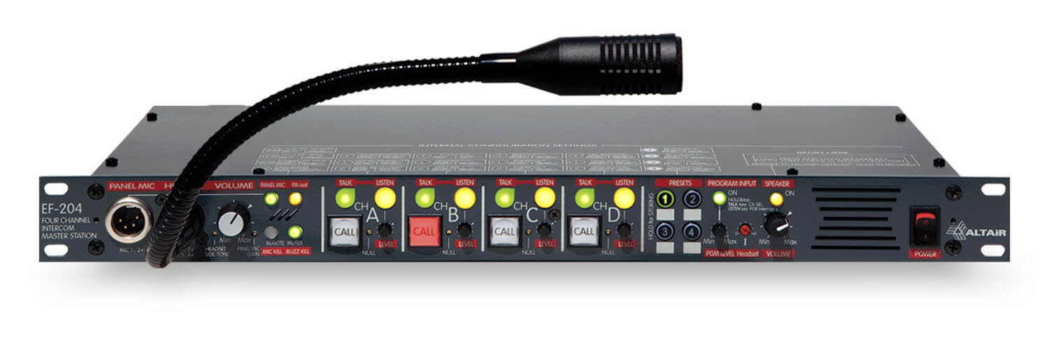 Altair EF-204 Four Channel Master Station - 2