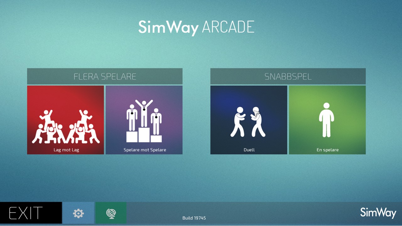 SimWay Arcade - Programvara