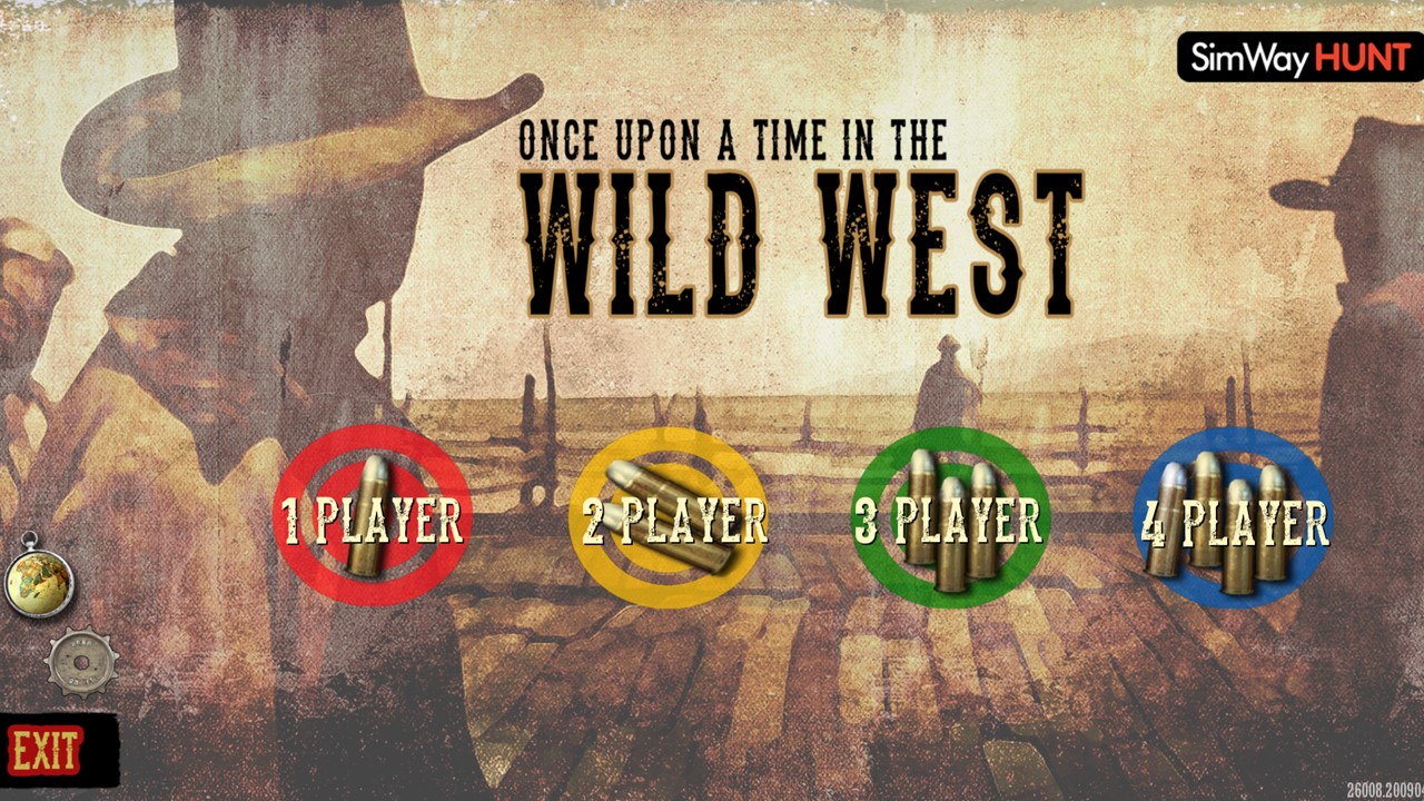 SimWay Hunt - Wild West 4 player - Programvara