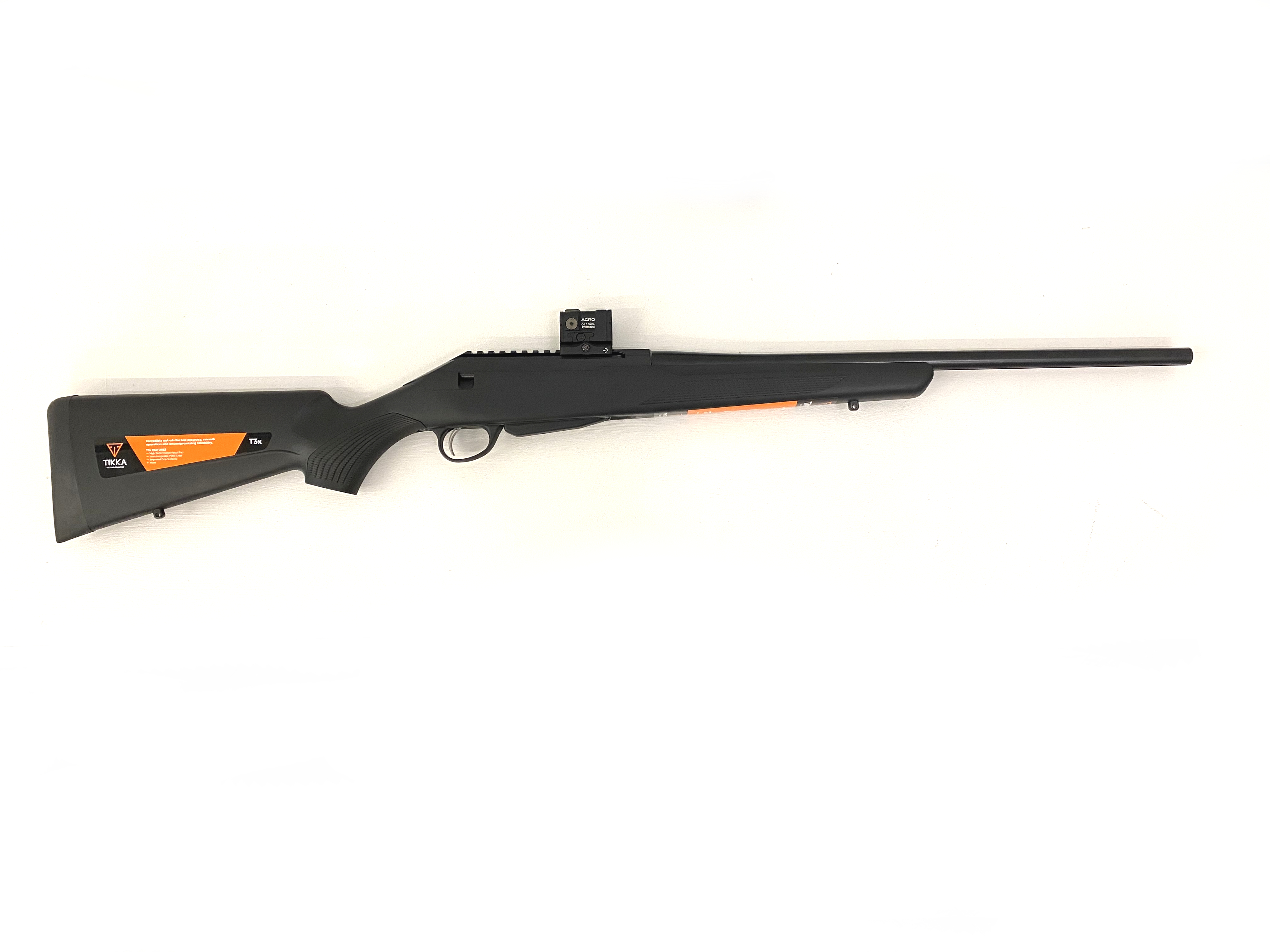 Tikka T3X Replika med Aimpoint C2 rödpunktsikte. 780 nm och 850 nm