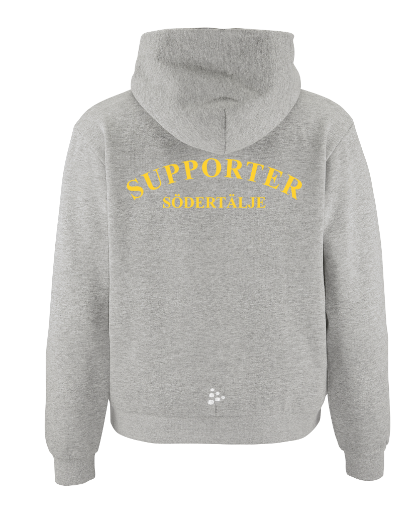 SSS-Supporter ZipHoodie Antracitgrå