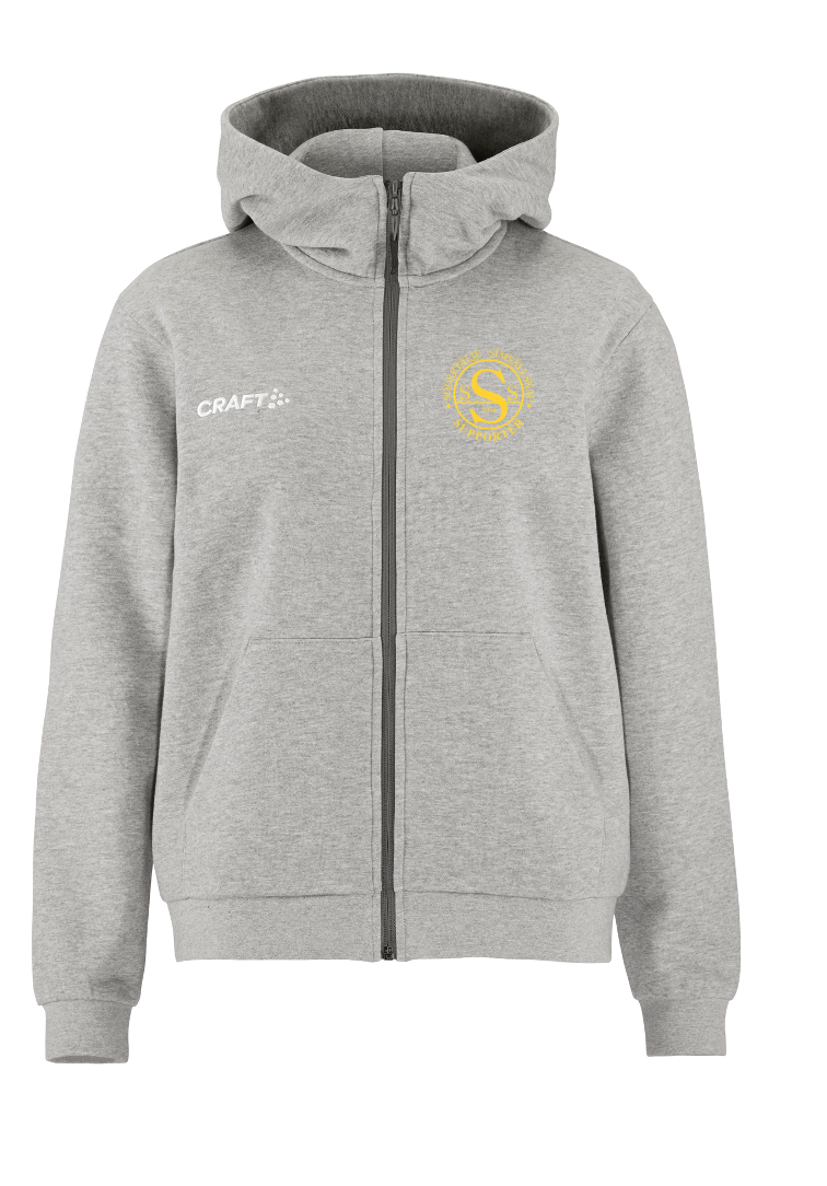 SSS-Supporter ZipHoodie Antracitgrå - 2