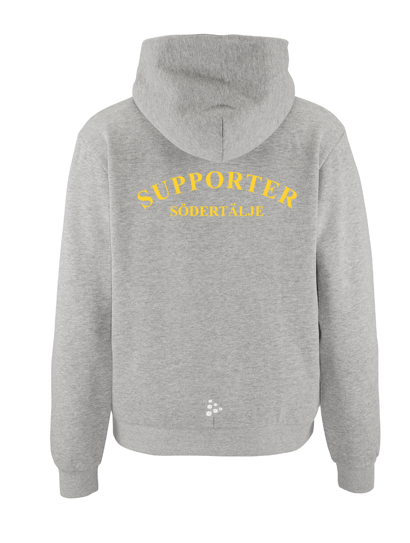 SSS-Supporter ZipHoodie Antracitgrå DAM - 2