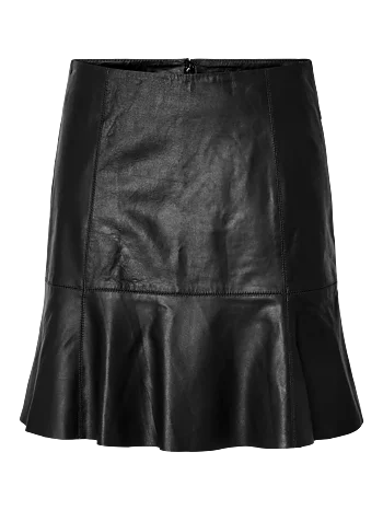 YASCOLLY MW NAPLON LEATHER SKIRT NOOS
