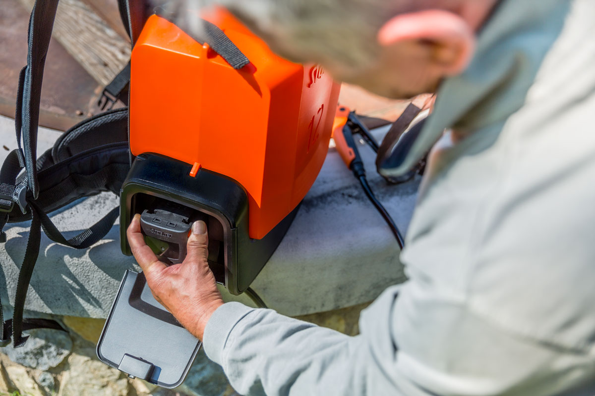 Elektrisk ryggspruta 12 L 21 V utan batteri - 2