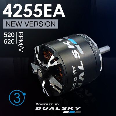 Borstlös motor Dualsky XM4255EA-10 KV:V3 620 270gr