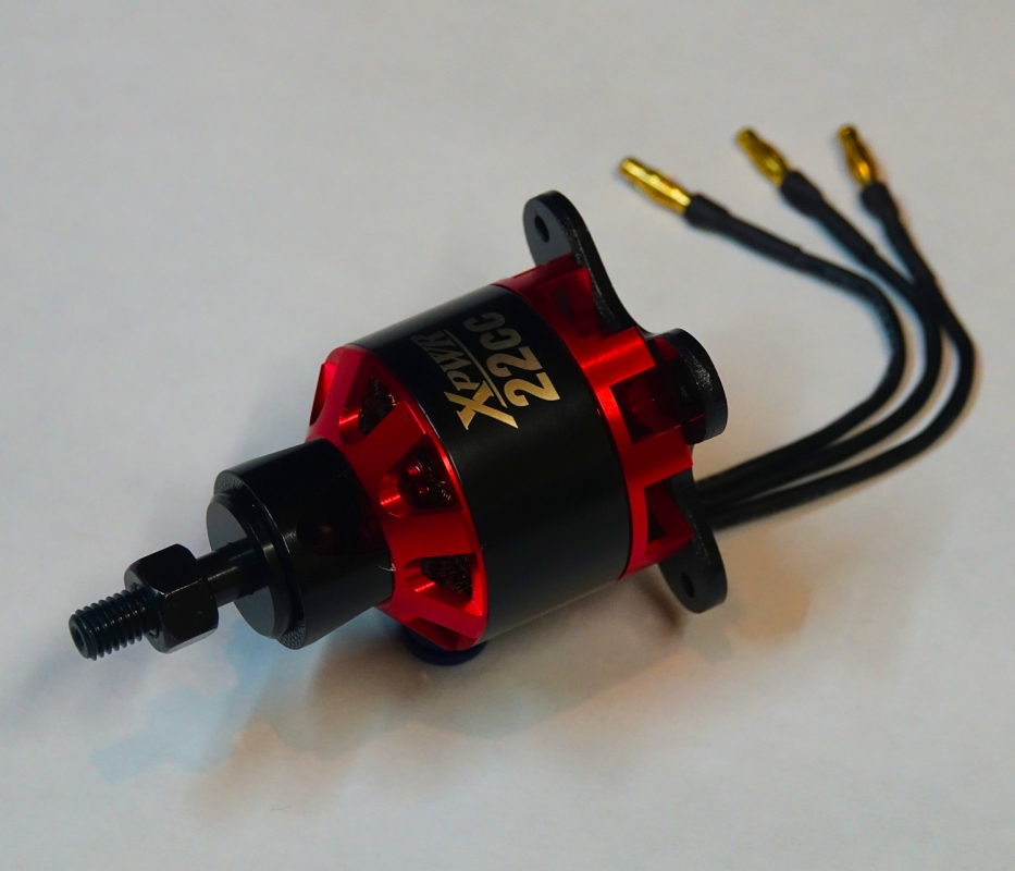Borstlös motor XPWR 22cc  500kv /1800W/ 5-6s