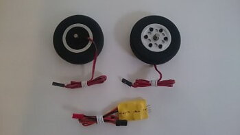 Hjul 65mm för JET/ EDF med elbromsar