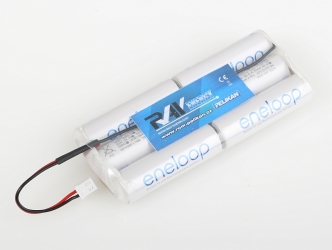 Sändar ack 7.2v 2000mAh Hitec Aurora - 2