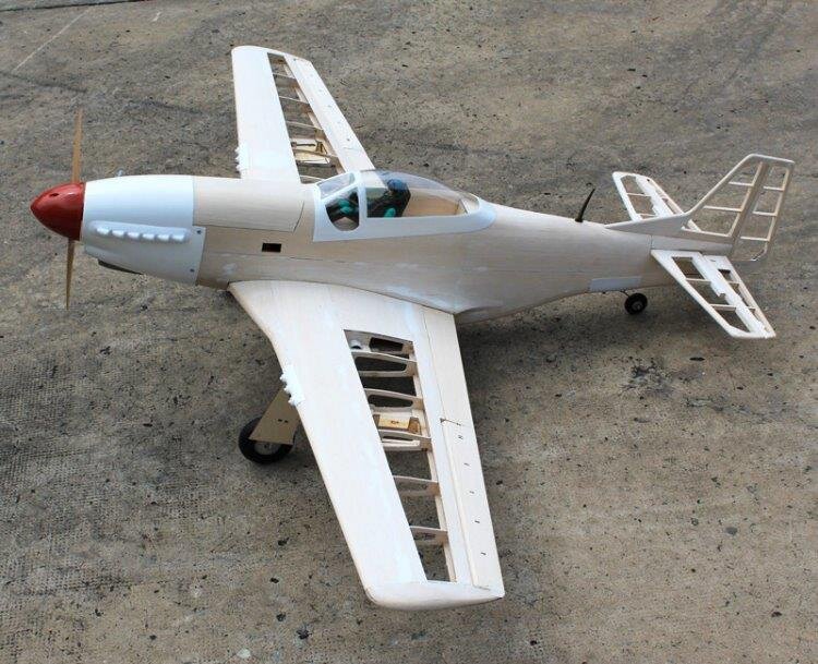 Seagull P-51 Mustang 10cc 143cm Master Scale kit Edition Byggsats - 2