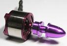 Borstlös motor HM29-OL KV1050 med ihålig 4mm axel