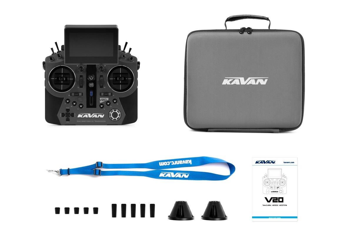 Transmitter KAVAN V20 - Grey, 24-channel - 12