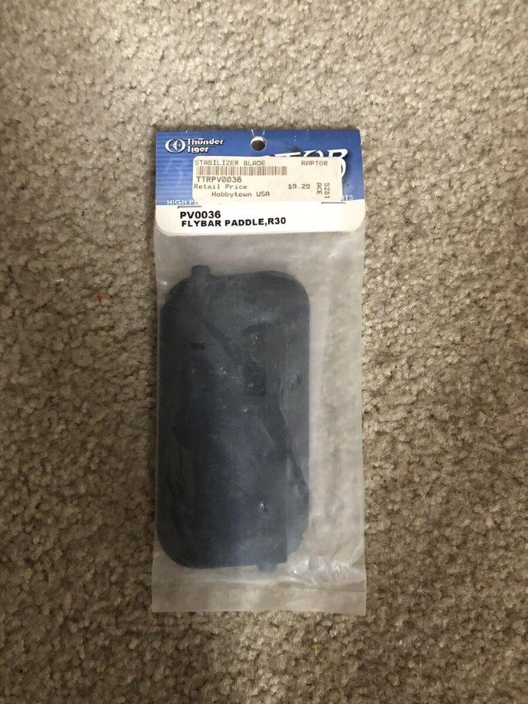 pv0036 Flybar paddle. R30