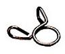 Slang klips för slang 4-4.5mm diameter 3st