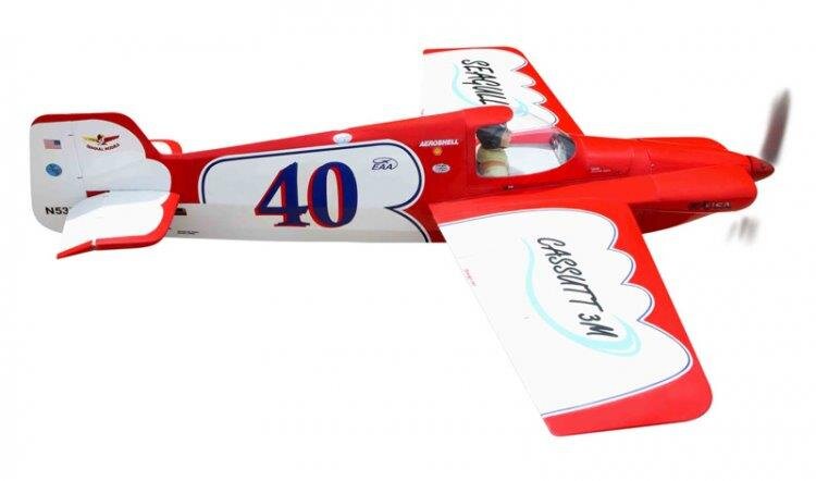 Seagull Cassutt 3M Air Race Röd 1630mm spv. - 6