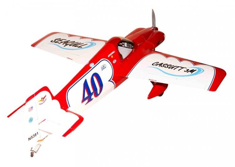 Seagull Cassutt 3M Air Race Röd 1630mm spv. - 8
