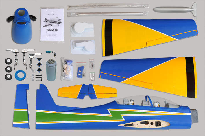 TUCANO 60 ARF 1700mm PH041 - 4