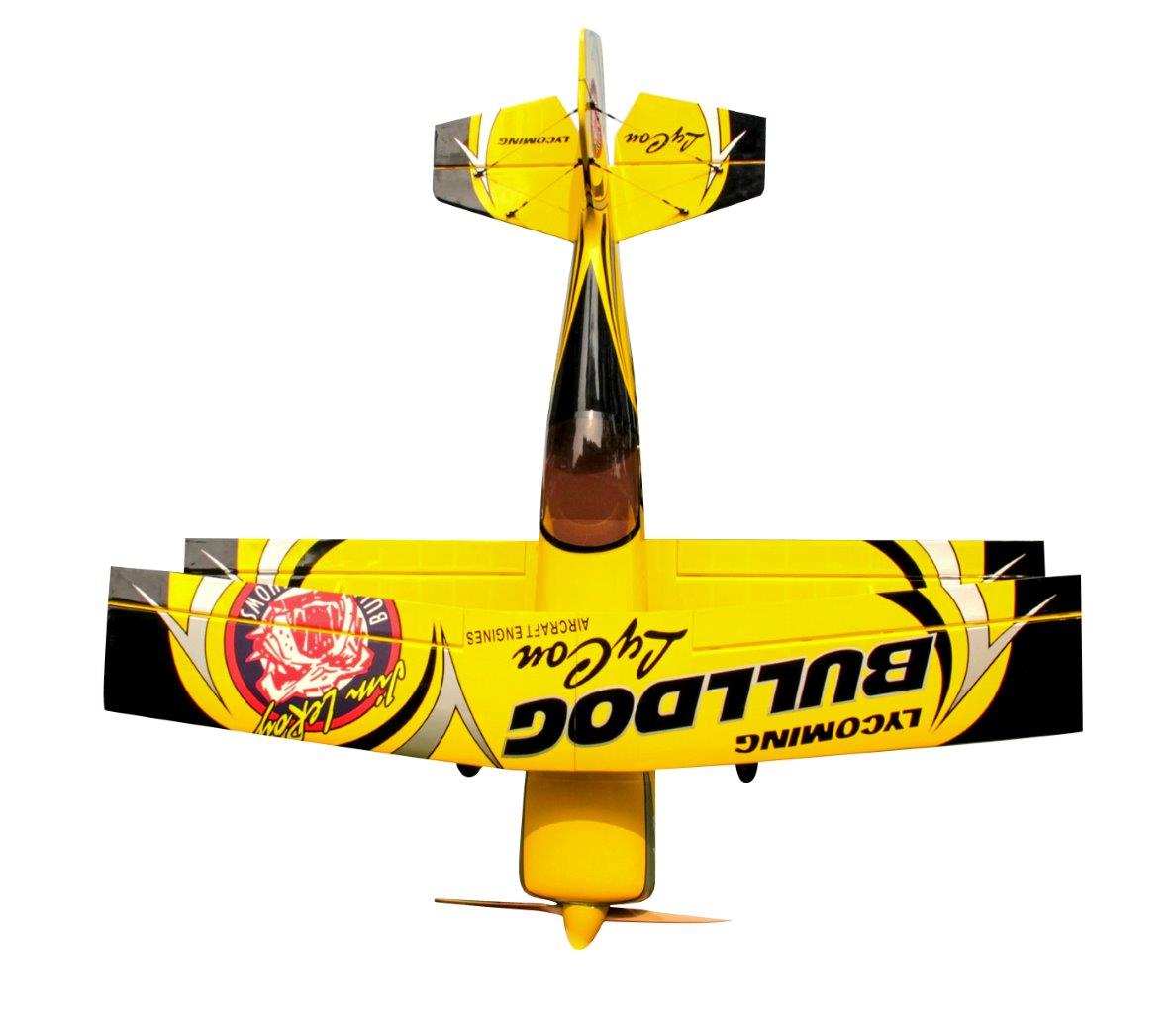 Pilot RC Pitts Challenger Yellow Bulldog 106 ´2.69m´