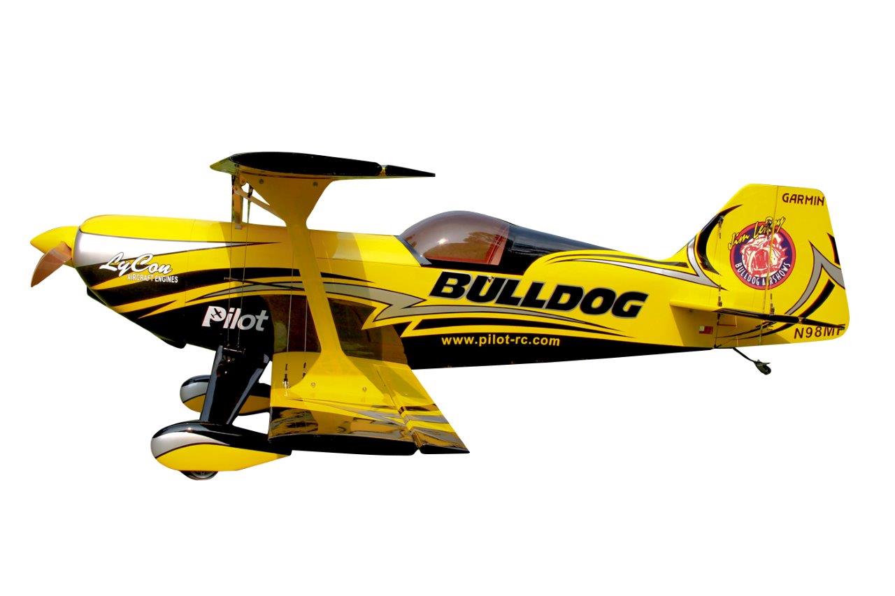 Pilot RC Pitts Challenger Yellow Bulldog 106 ´2.69m´ - 3