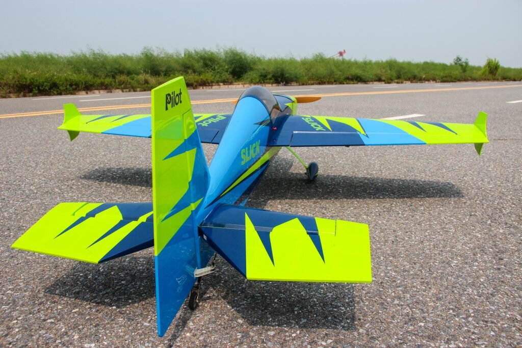 Pilot RC Slick 1880mm Green-Blue 74tum - 4