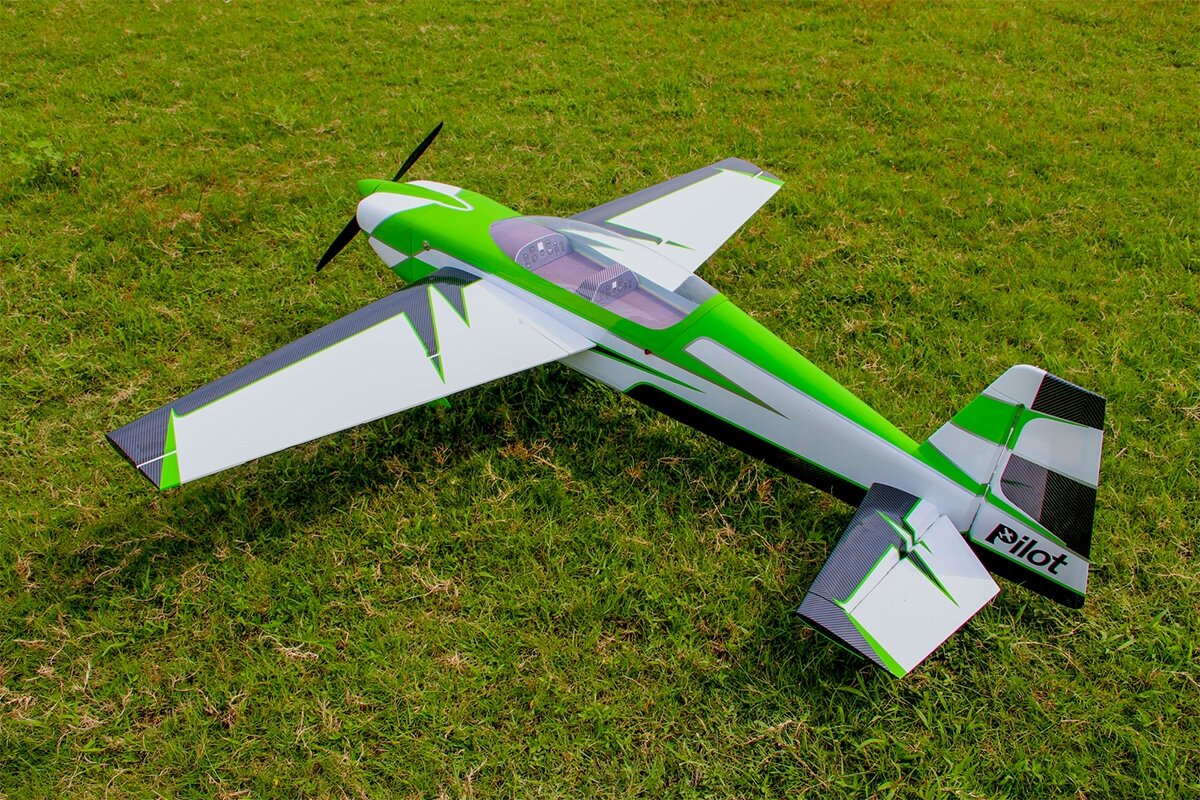 Pilot RC Extra NG 2290mm 60cc Green-White 90tum - 2