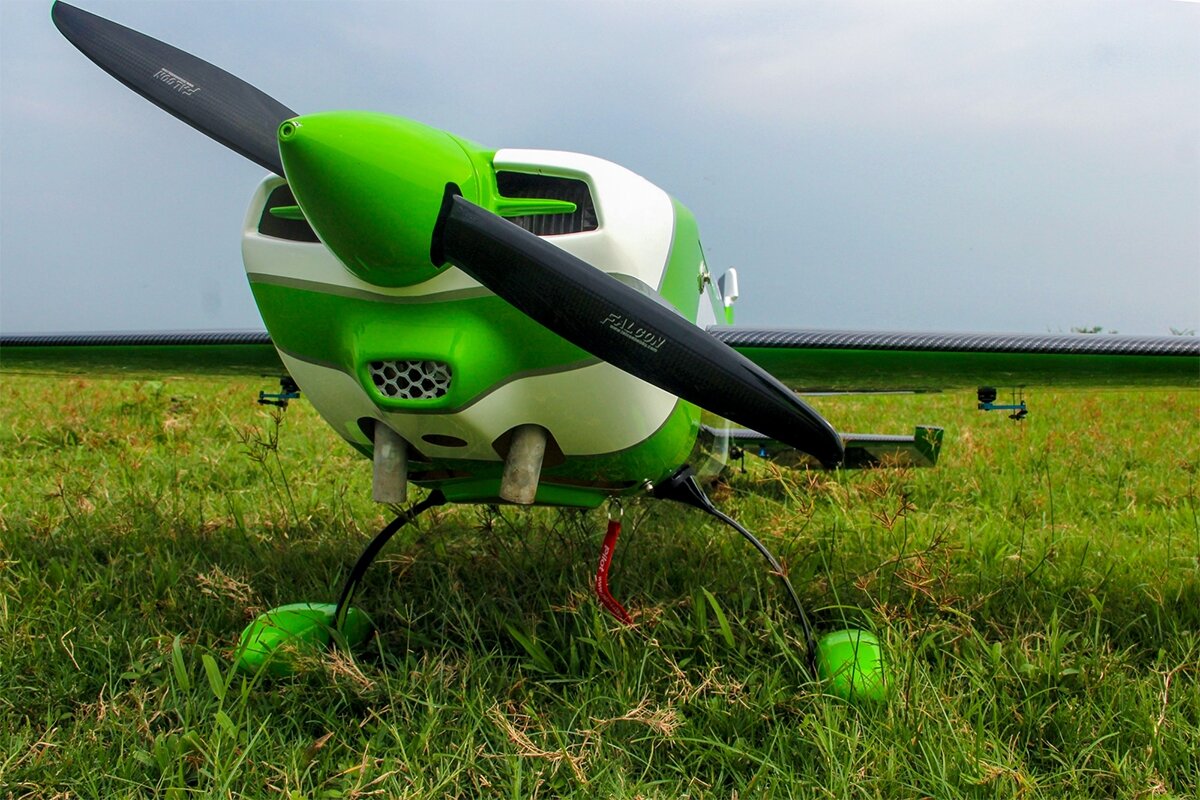 Pilot RC Extra NG 2290mm 60cc Green-White 90tum - 5