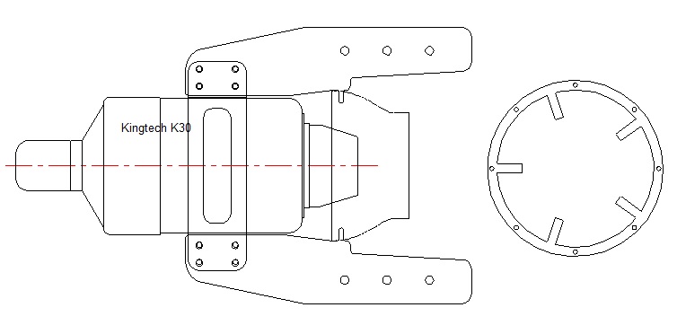 Sebart MINI MB339 turbin Konverteringskitt komplett K30/K45