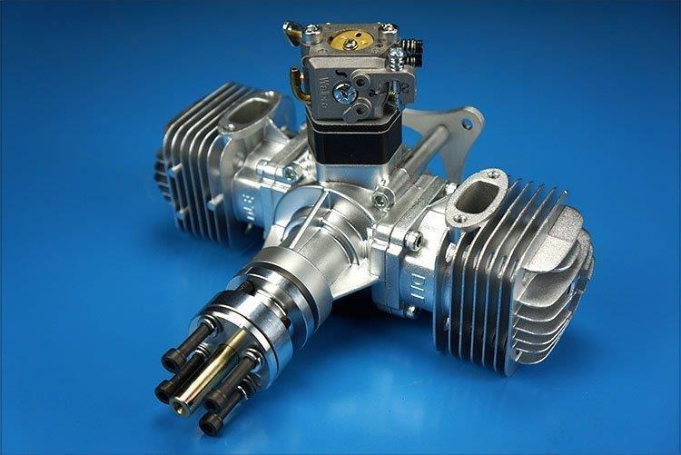 DLE 60cc Twin Bensinmotor - 2