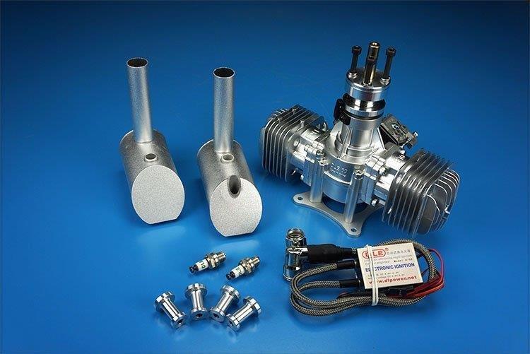 DLE 60cc Twin Bensinmotor - 4