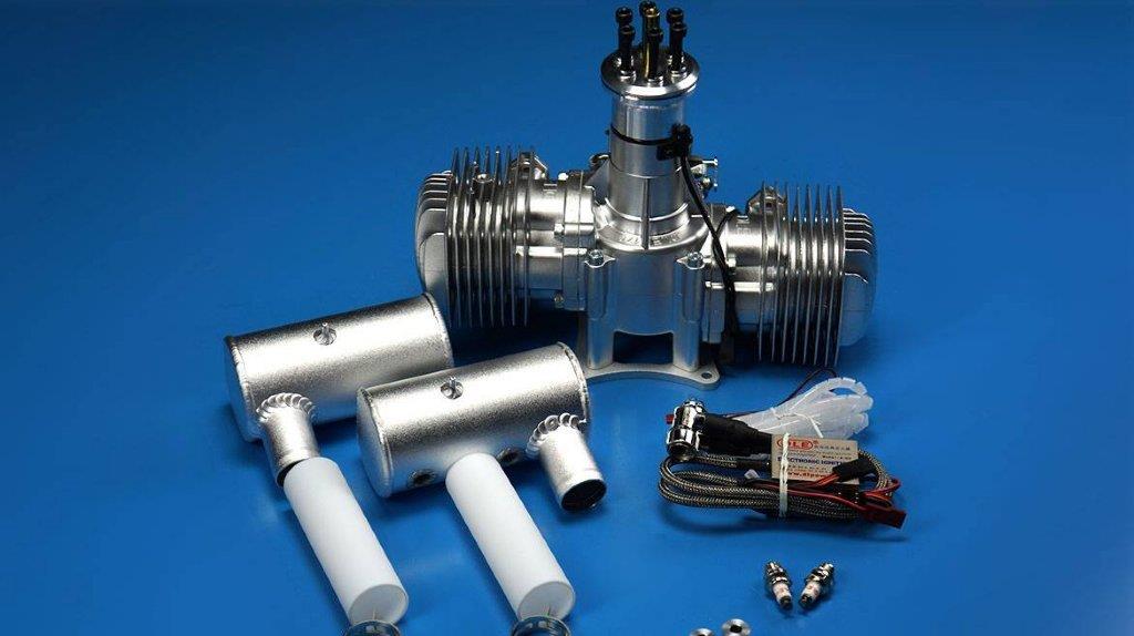 DLE-170 170cc boxer benzin motor - 4