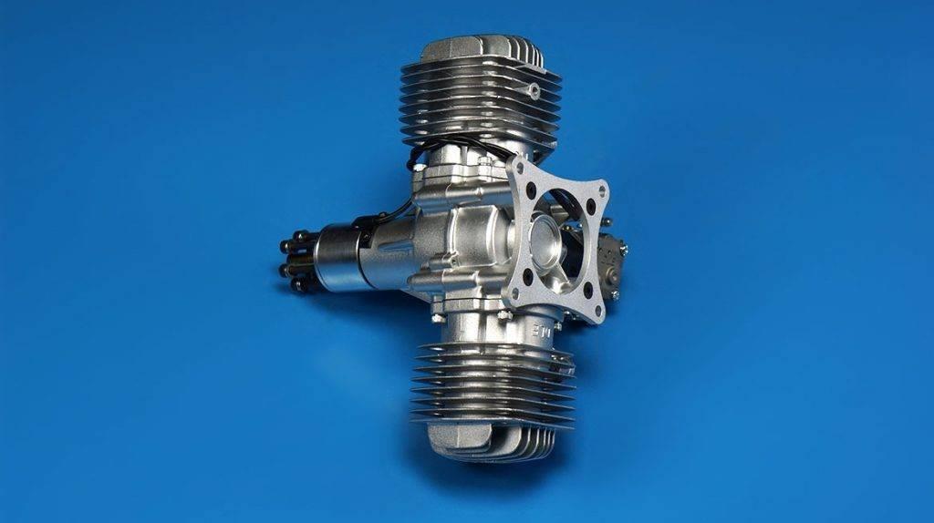 DLE-120 120cc boxer benzin motor - 3