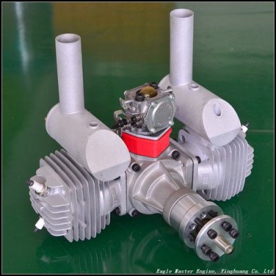 EME 120cc Twin Bensinmotor - 2