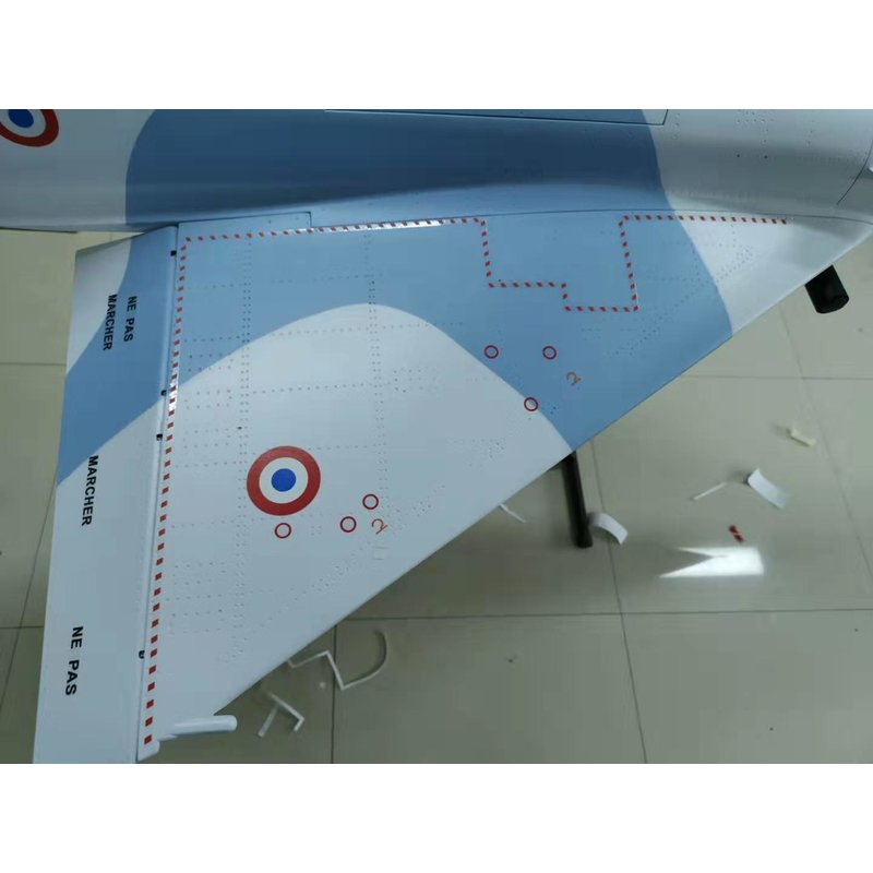 Mirage 2000 C PNP BLACK med  droptankar och missiler - 8