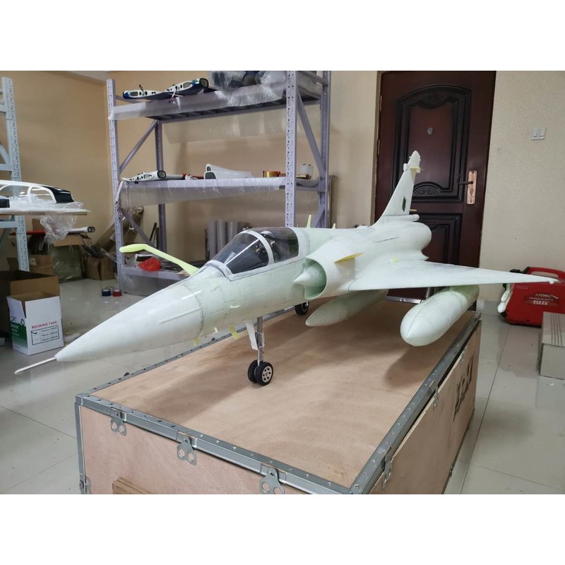 Mirage 2000 C PNP BLACK med  droptankar och missiler