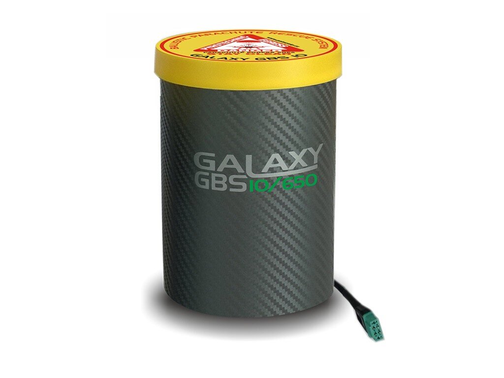 Fallskärm GBS10/650 för 35-65kg maskiner  0-80km/h - 2