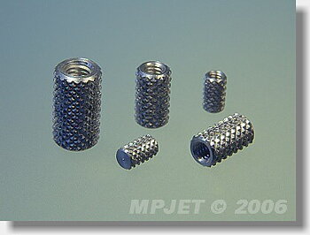 Mutter insats M6 10st