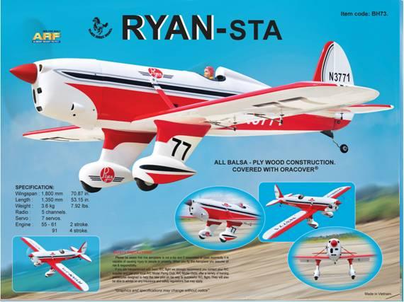 RYAN 55 sp.1800mm - 3