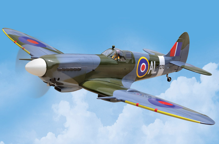 Spitfire MK - 33 CC gas spv 2000mm 30-45 cc motorer - 3