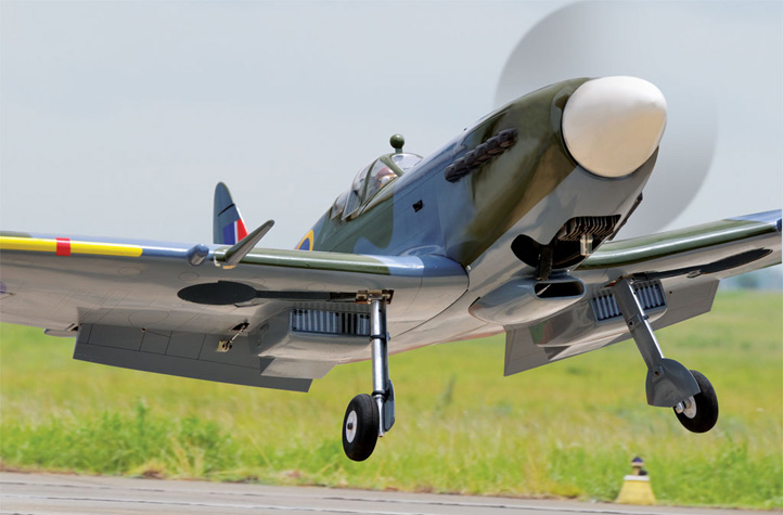 Spitfire MK - 33 CC gas spv 2000mm 30-45 cc motorer