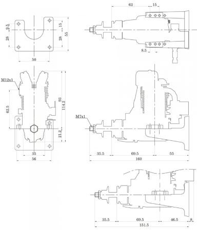 SAITO FG 14 (13.5) bensin motor - 3