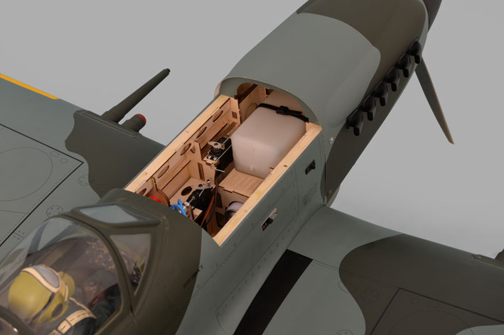 Giant Spitfire 50-61cc ARF spv 2410mm - 10