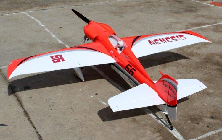 Seagull Nemesis NXT F1 Air Race 2045mm 50-60cc Gas - 3