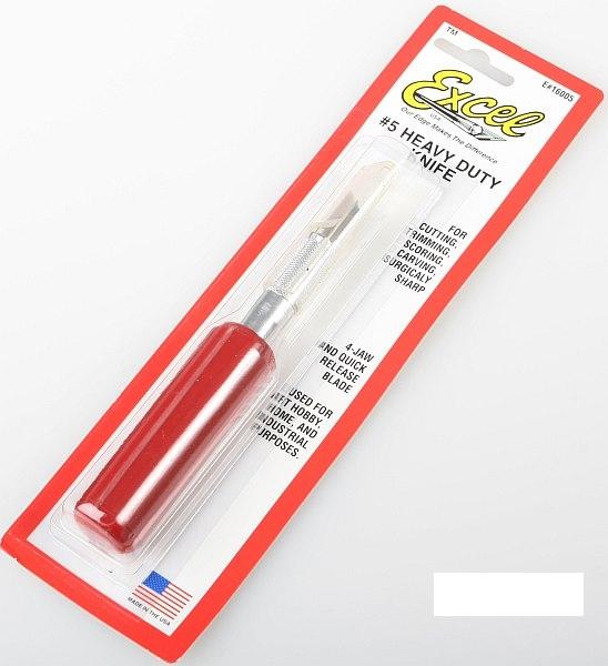 Excel 16005 Kniv K5 Stort rött handtag - 2