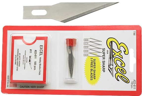 Excel 22611 Super sharp double blade 100pcs bulk - 2