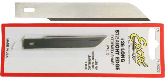 Excel 20026 whittling blades 5pcs - 2
